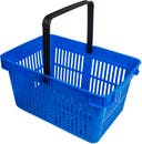 Kundkorg 27 liter blå