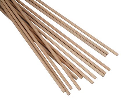 Rundstavar olika storlekar