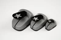 Pappersstans stjärna 3 st/fp