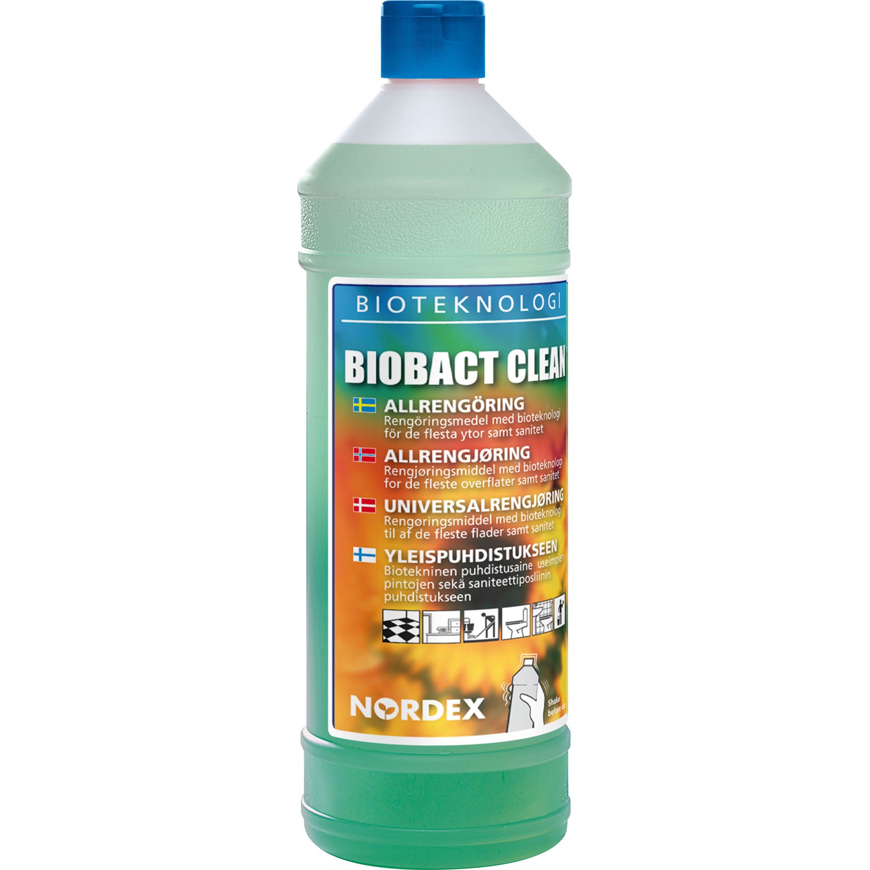 Rengöringsmedel Biobact Clean 1 liter