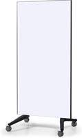 Glastavla mobil vit dubbelsidig