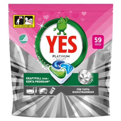 Maskindisk Platinum PINK 59-pack