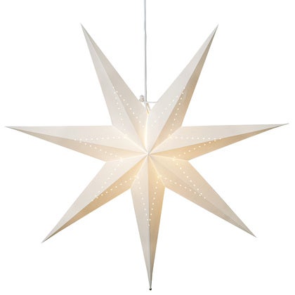 Pappersstjärna Lysa 70 cm inkl. upphäng