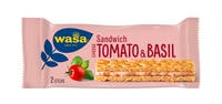 Knäckebröd Wasa Sandwich Cheese, Tomato & Basil 40 g