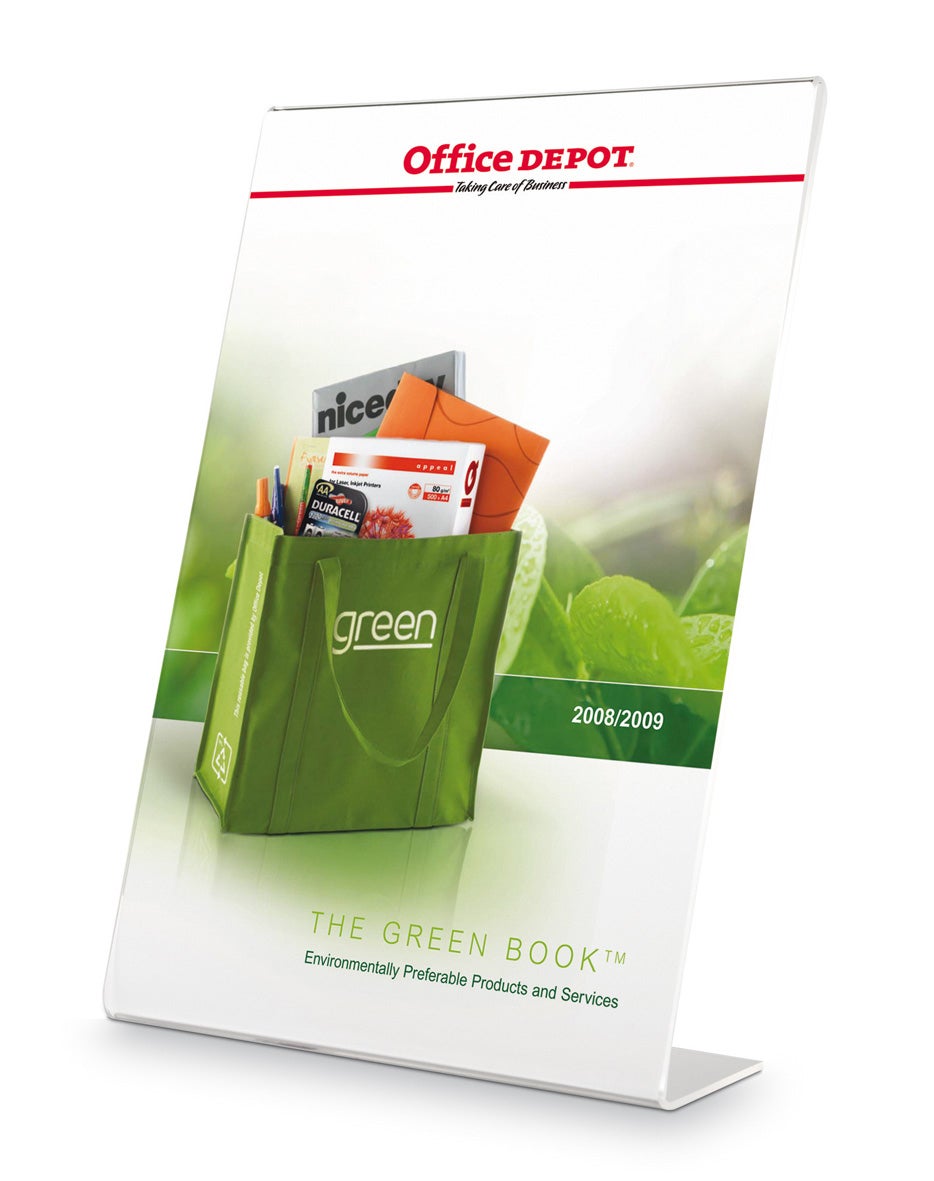 Skyltställ Office Depot L-fot