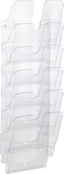 Blankettfack Flexiplus 6 A4 stående transparent