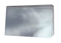 Metallkartong 50x35cm silver 10/fp