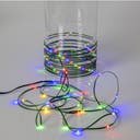 Julgransslinga Dew Drop Micro grön 8x2 m multifärg