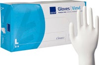 Handske Vinyl L puderfria 100 st/fp