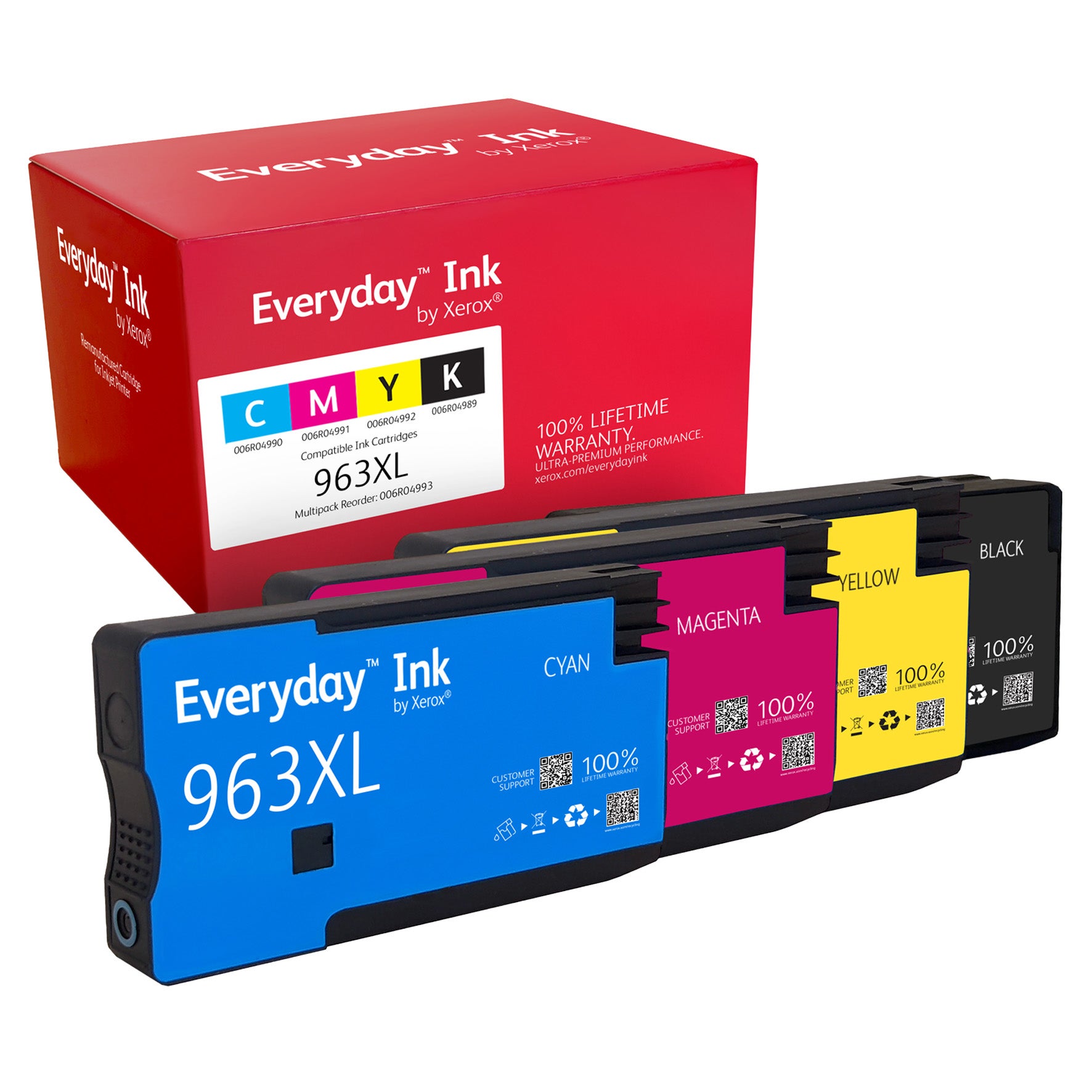 Bläckpatron Xerox Everyday 963XL CMYK 1,6k/2k