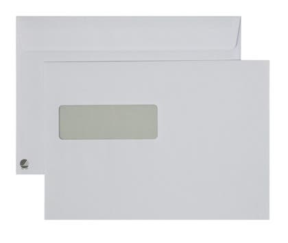 Kuvert med täckremsa