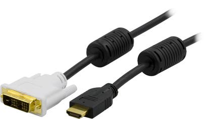 HDMI-DVI Kabel Deltaco