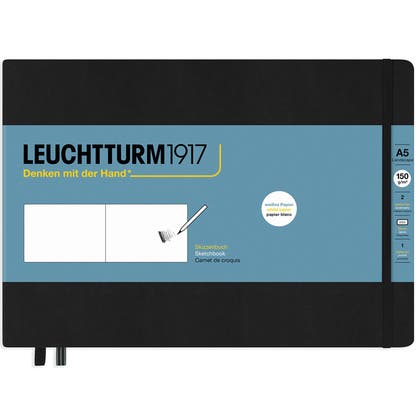Skissbok A5 liggande Leuchtturm 1917