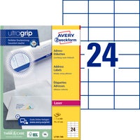 Etikett L7181 70x37mm 2400/fp