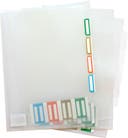 Sorteringsmapp PP A4 3-del tra