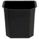Plastinsats 9 liter svart