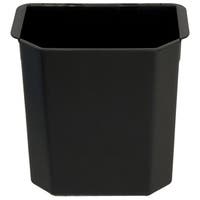 Plastinsats 9 liter svart