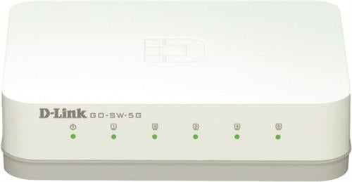 Switch D-link 5-Port Gigabit Easy Desktop Vit