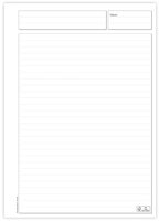 Konferensblock A4 linjerat 25 st/fp