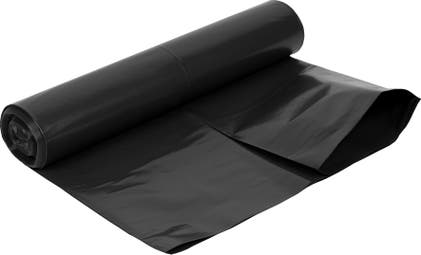 Sopsäckar Svart återvunnet material