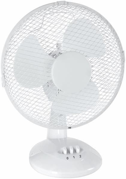 Bordsfläkt 25W 2 hastigheter Ø=23 cm