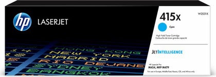 Toner HP 415X W2031X cyan 6.000 sidor