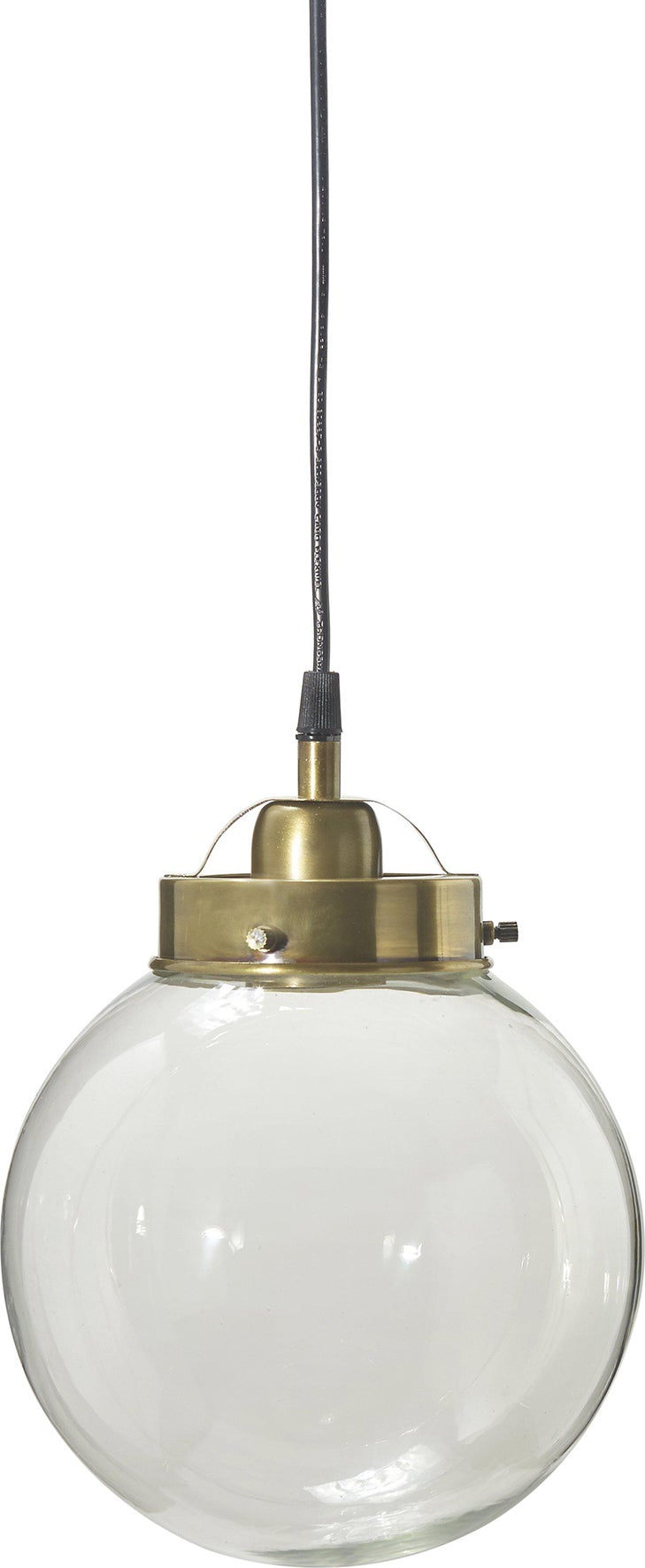 Taklampa Normandy Antikmässing 20 cm