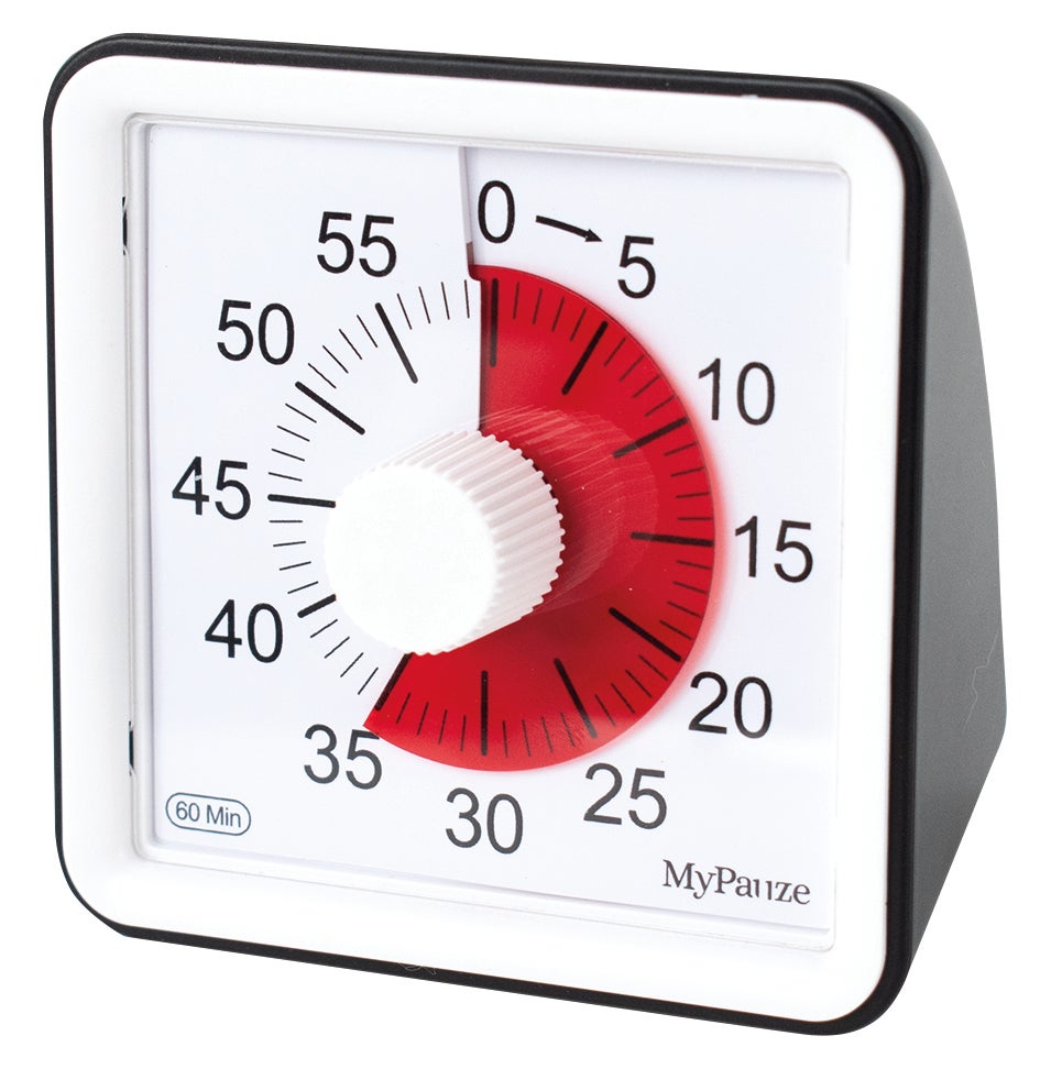 Koncentrationsklocka 8x8 cm