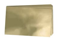 Metallkartong 50x35cm guld 10/fp