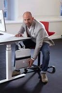 Datorhållare TwistIT silver