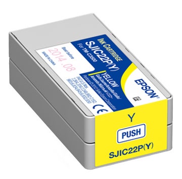 Bläck Epson TM-C3500 gul