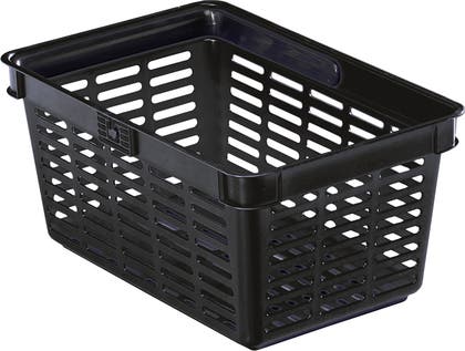 Kundkorg Durable 19 liter svart