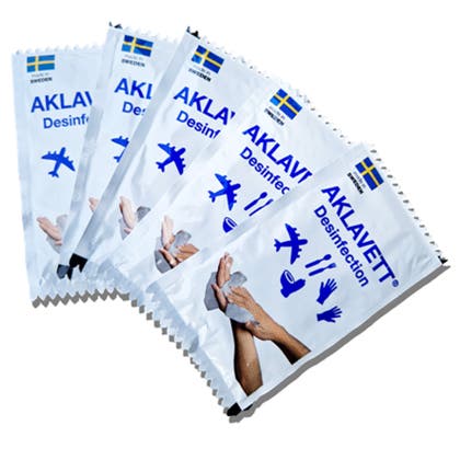 Desinfektionsservett Aklavett 70%