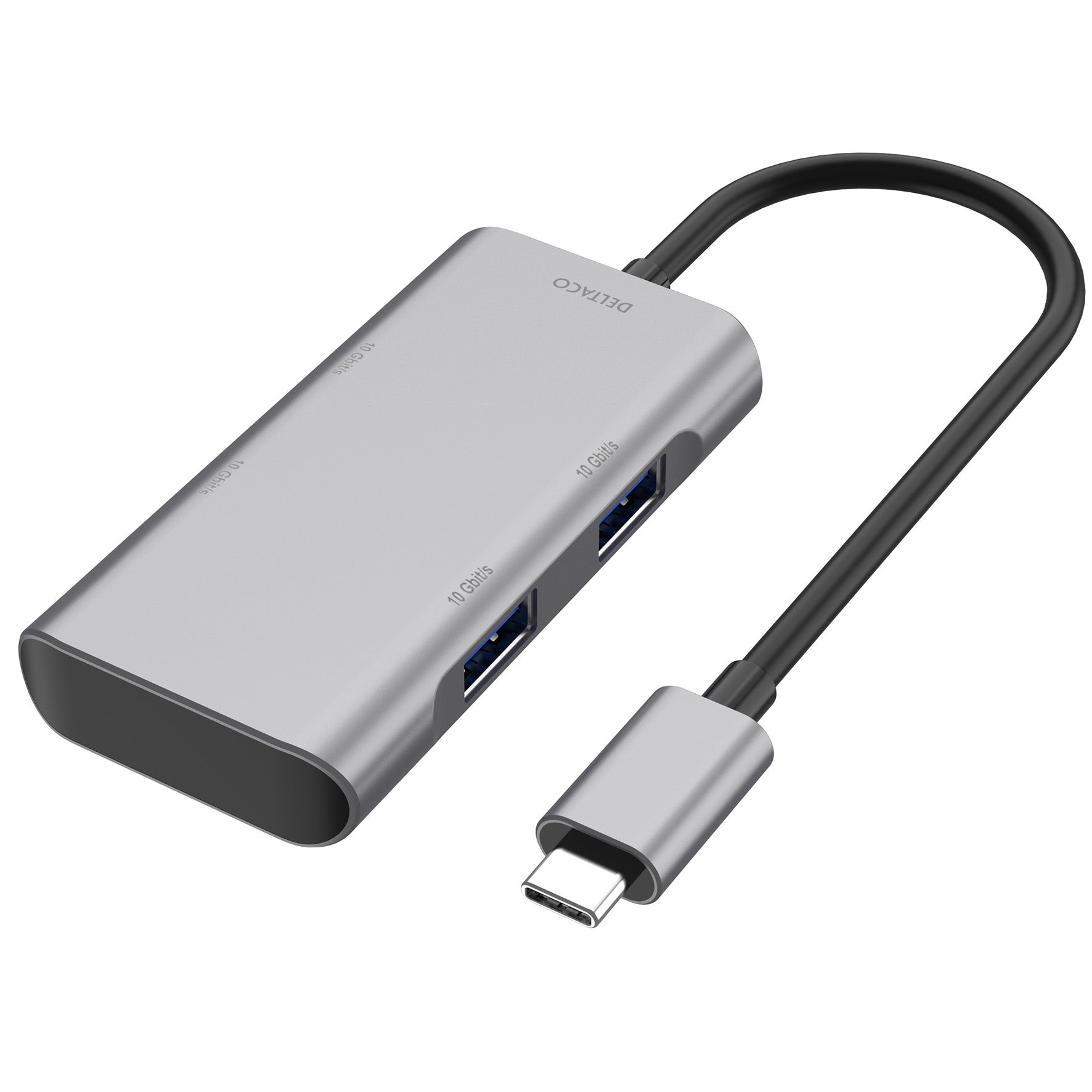 USB-C hubb 2xUSB-C och 2xUSB-A