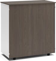 Arbetsplats Cubic komplett mörk ask.