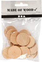 Träknappar 30 mm 15 st/fp