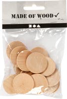 Träknappar 30 mm 15 st/fp