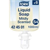 Handtvätt/flytande tvål Tork Milt Parfymerad S4 1 liter