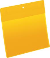 Plastficka Plus A5L magnet gul