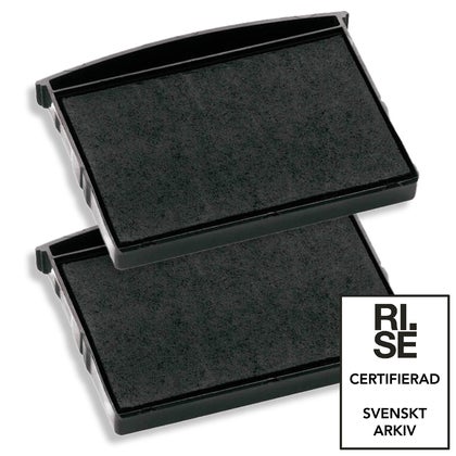 Dynkassett Colop E/2600 svart 2 st/fp