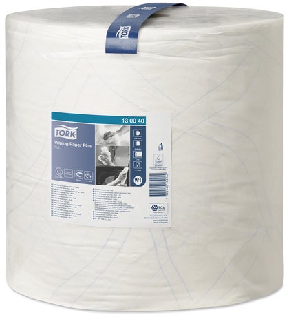 Avtorkningspapper Plus Tork W1 510 Meter Vit