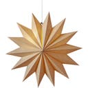 Papperstjärna Plain Ø 60 cm beige