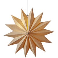 Papperstjärna Plain Ø 60 cm beige