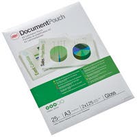 Lamineringsfickor A3 125 mikron Gloss 25/fp