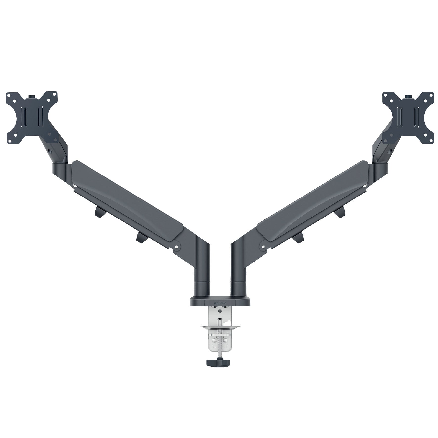 Monitorarm Ergo Dubbel Grå