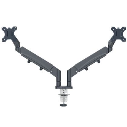 Monitorarm Ergo Dubbel Grå