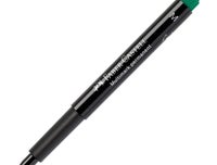 Märkpenna Faber Castell Medium permanent grön