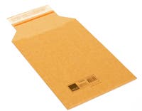 Wellkuvert 215x300x70 mm Brun