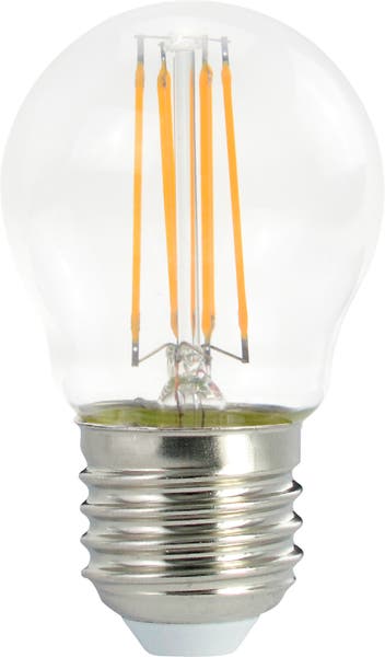 LED Filament klotlampa E27 4,5W dimbar