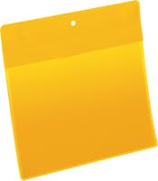 Plastficka Plus A5L magnet gul